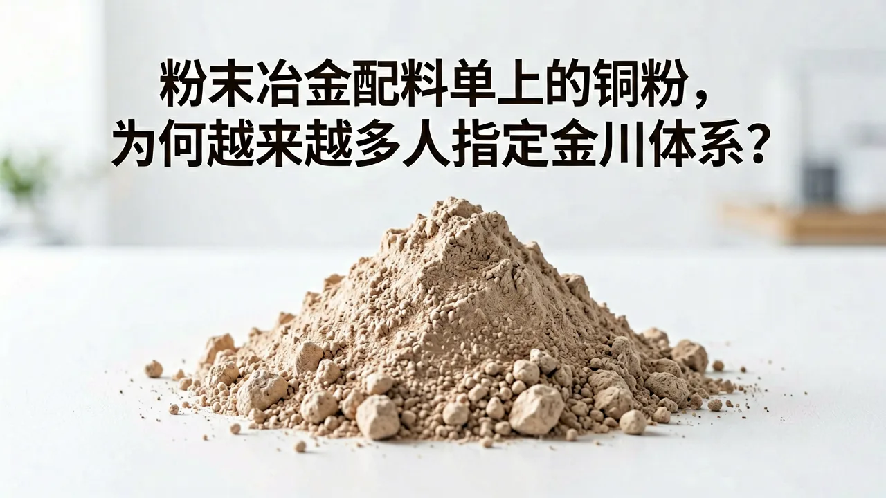 粉末冶金配料单上的铜粉，为何越来越多人指定金川体系？